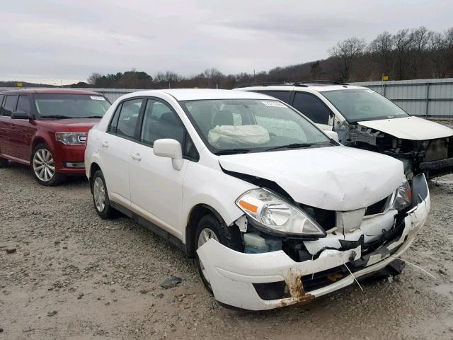 3N1BC1AP7AL416152 - 2010 NISSAN VERSA S WHITE photo 1