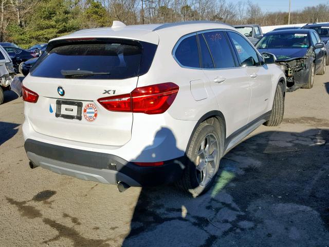 WBXHT3C32GP886165 - 2016 BMW X1 XDRIVE2 WHITE photo 4