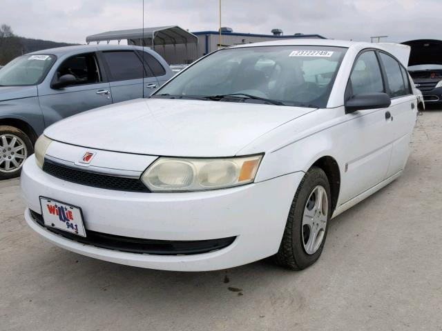 1G8AG52F84Z132143 - 2004 SATURN ION LEVEL WHITE photo 2