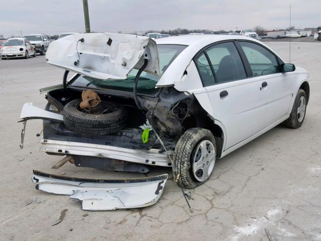 1G8AG52F84Z132143 - 2004 SATURN ION LEVEL WHITE photo 4