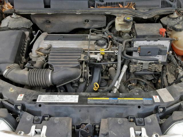 1G8AG52F84Z132143 - 2004 SATURN ION LEVEL WHITE photo 7