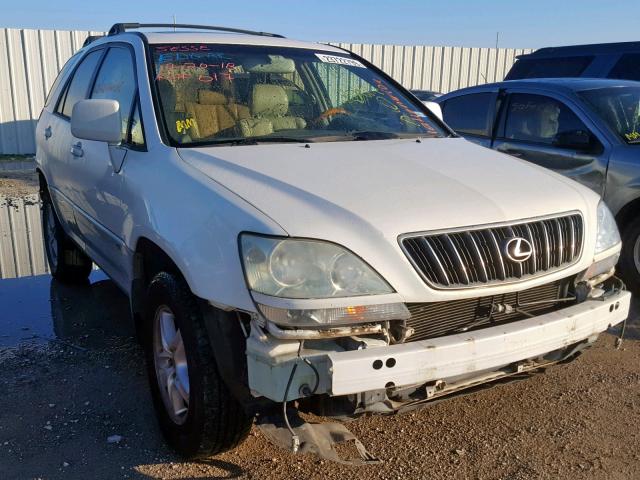 JTJGF10U810090891 - 2001 LEXUS RX 300 WHITE photo 1