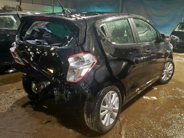 KL8CD6SA4HC838609 - 2017 CHEVROLET SPARK 1LT BLACK photo 4