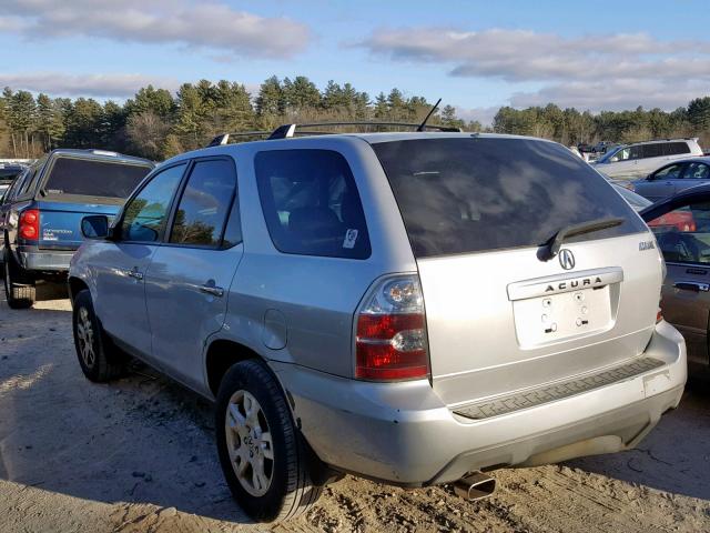 2HNYD18984H517266 - 2004 ACURA MDX TOURIN SILVER photo 3