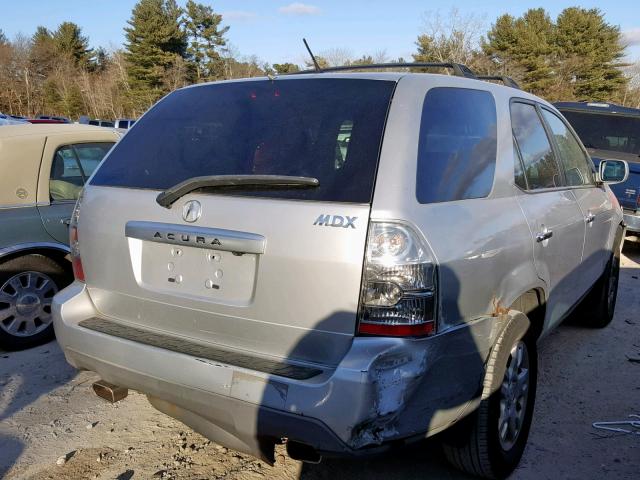 2HNYD18984H517266 - 2004 ACURA MDX TOURIN SILVER photo 4