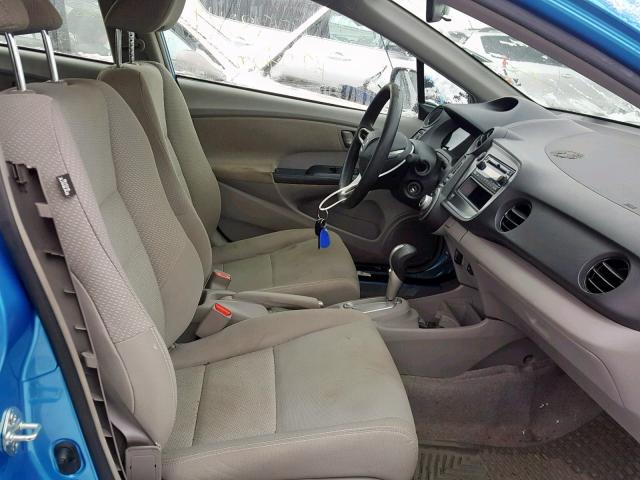 JHMZE2H33BS005668 - 2011 HONDA INSIGHT BLUE photo 5