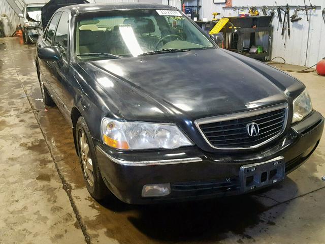 JH4KA96572C002874 - 2002 ACURA 3.5RL BLACK photo 1