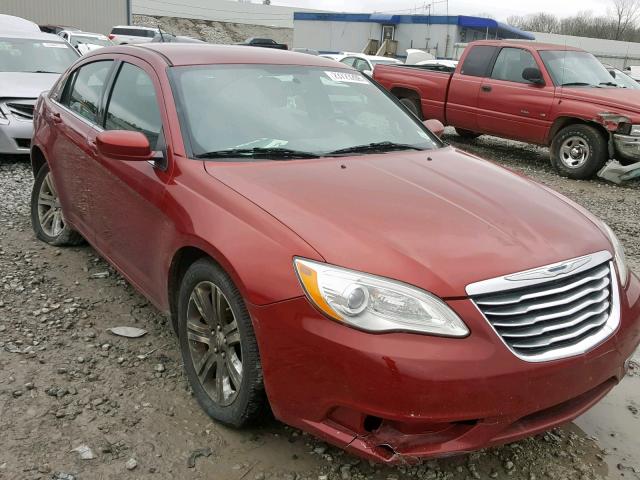 1C3CCBBB3DN512850 - 2013 CHRYSLER 200 TOURIN RED photo 1