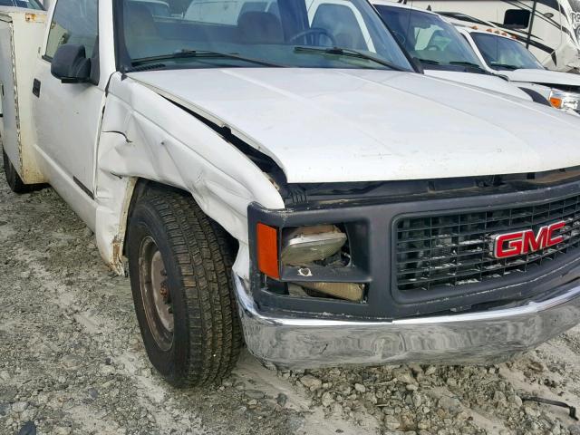 1GTGC34R7YR122815 - 2000 GMC SIERRA C35 WHITE photo 9