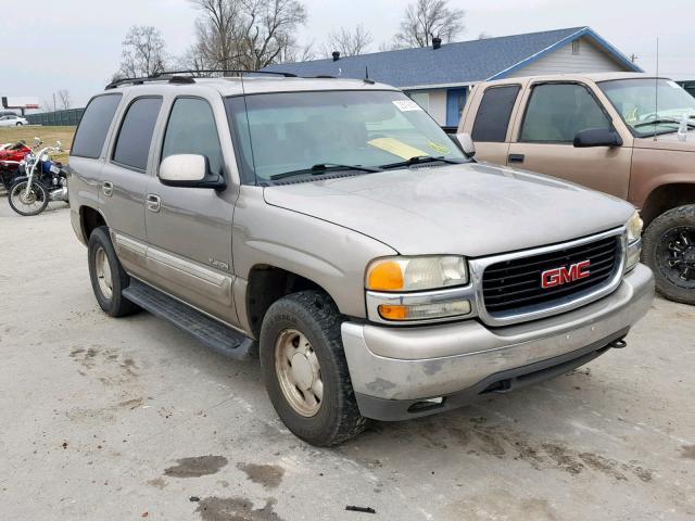 1GKEK13ZX3J266452 - 2003 GMC YUKON GRAY photo 1