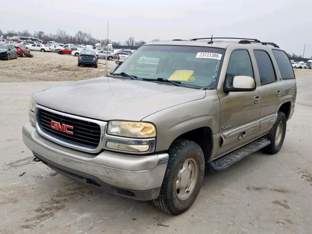 1GKEK13ZX3J266452 - 2003 GMC YUKON GRAY photo 2