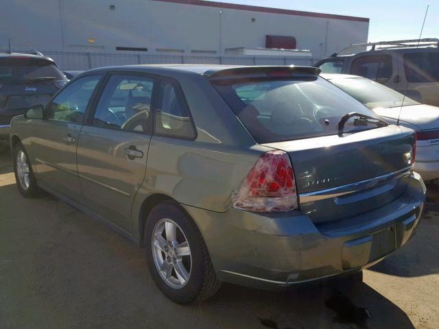 1G1ZT62855F132480 - 2005 CHEVROLET MALIBU MAX ოქროსფერი ფოტო 3