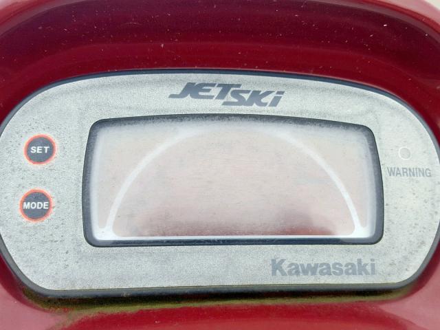 KAW80822B101 - 2001 KAWASAKI JET SKI RED photo 8