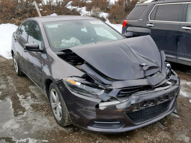 1C3CDFBB7GD689433 - 2016 DODGE DART SXT GRAY photo 1