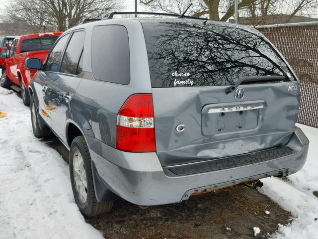 2HNYD18651H516237 - 2001 ACURA MDX TOURIN GRAY photo 3