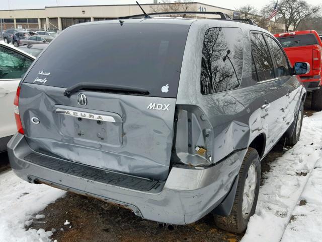 2HNYD18651H516237 - 2001 ACURA MDX TOURIN GRAY photo 4