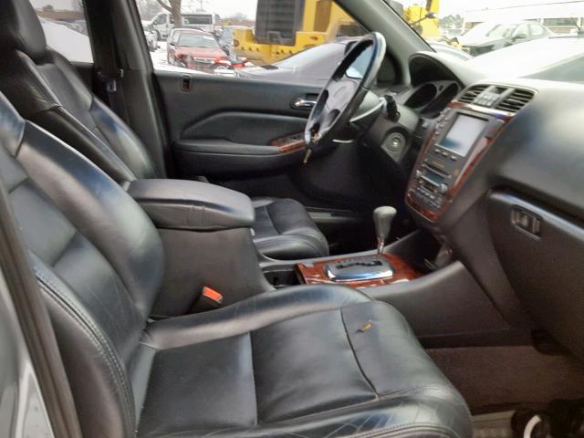 2HNYD18651H516237 - 2001 ACURA MDX TOURIN GRAY photo 5