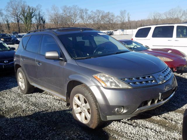 JN8AZ08W27W606642 - 2007 NISSAN MURANO SL 灰色 照片 1