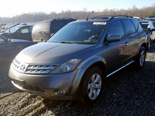 JN8AZ08W27W606642 - 2007 NISSAN MURANO SL 灰色 照片 2