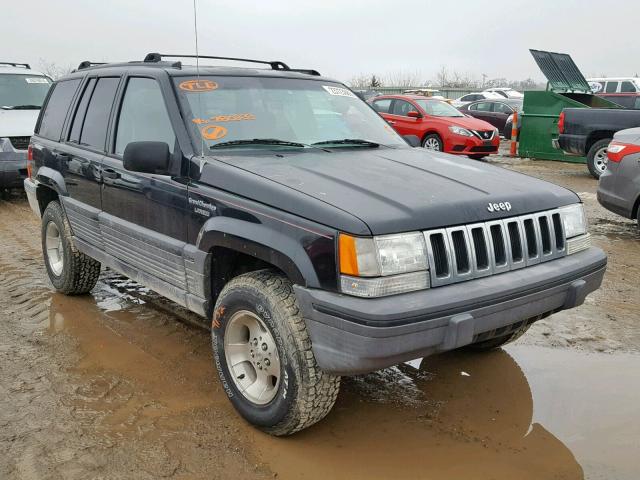 1J4GZ58S4SC780233 - 1995 JEEP GRAND CHER BLACK photo 1