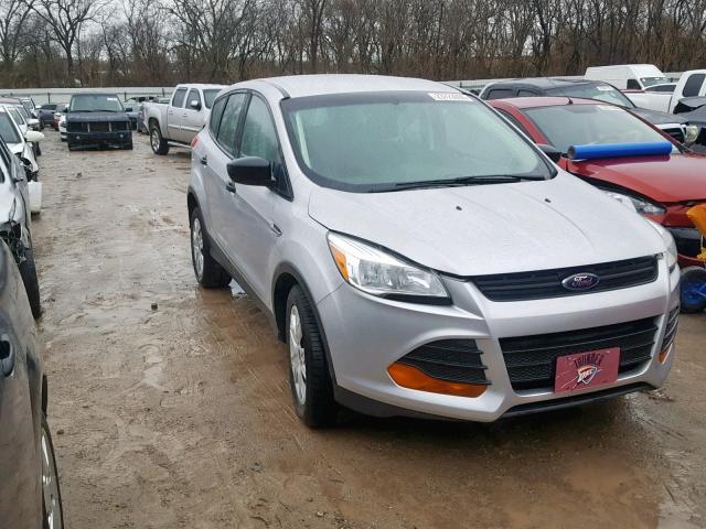 1FMCU0F79EUC59653 - 2014 FORD ESCAPE S SILVER photo 1