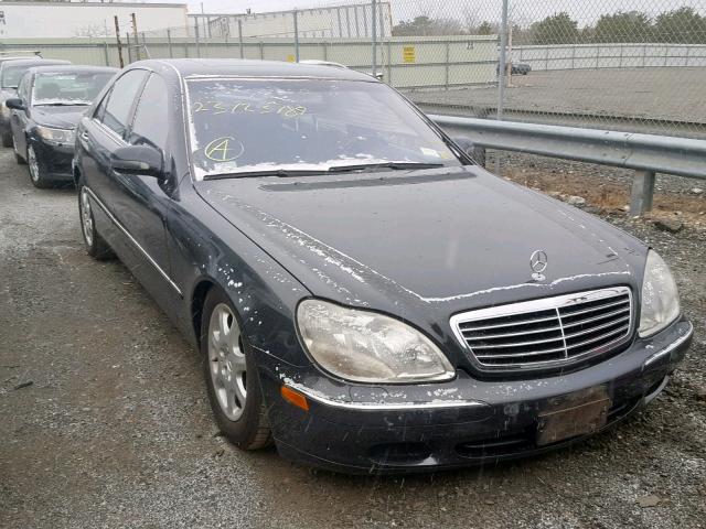 WDBNG70J01A178875 - 2001 MERCEDES-BENZ S 430 CHARCOAL photo 1