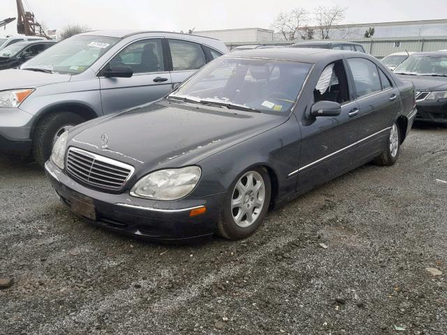 WDBNG70J01A178875 - 2001 MERCEDES-BENZ S 430 CHARCOAL photo 2