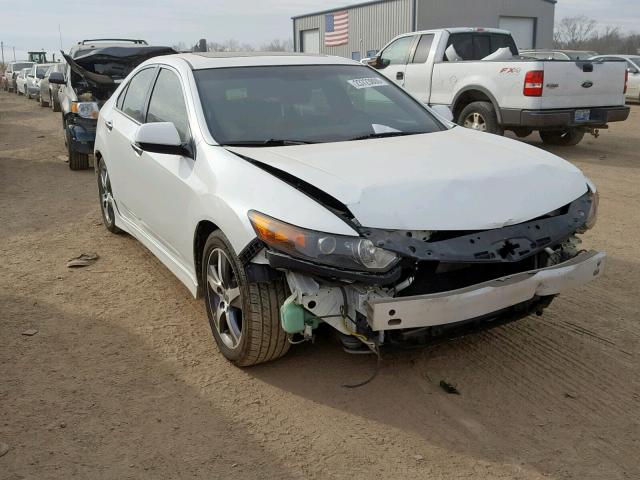 JH4CU2F80CC009826 - 2012 ACURA TSX SE WHITE photo 1