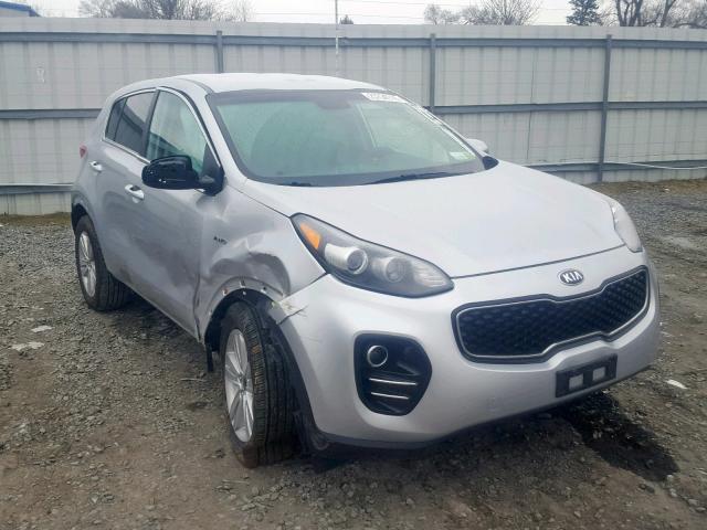 KNDPMCAC8J7406730 - 2018 KIA SPORTAGE L SILVER photo 1