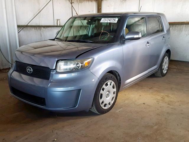 JTLKE50E791090469 - 2009 TOYOTA SCION XB Сұр фото 2