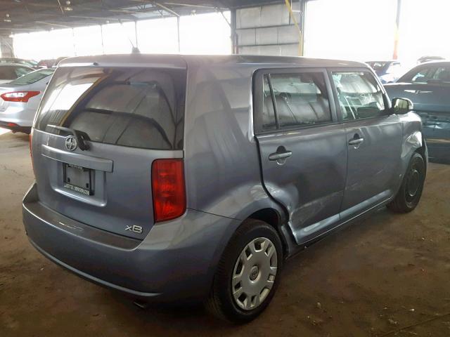 JTLKE50E791090469 - 2009 TOYOTA SCION XB Сұр фото 4