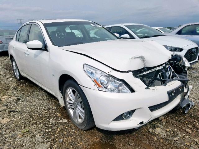 JN1CV6AR4FM524318 - 2015 INFINITI Q40 WHITE photo 1