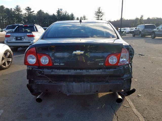 1G1ZK577484207554 - 2008 CHEVROLET MALIBU LTZ BLUE photo 9