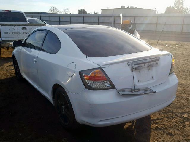 JTKDE167260130313 - 2006 TOYOTA SCION TC 白色 照片 3