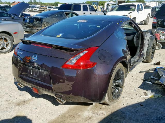 JN1AZ4EH9HM953507 - 2017 NISSAN 370Z BASE PURPLE photo 4