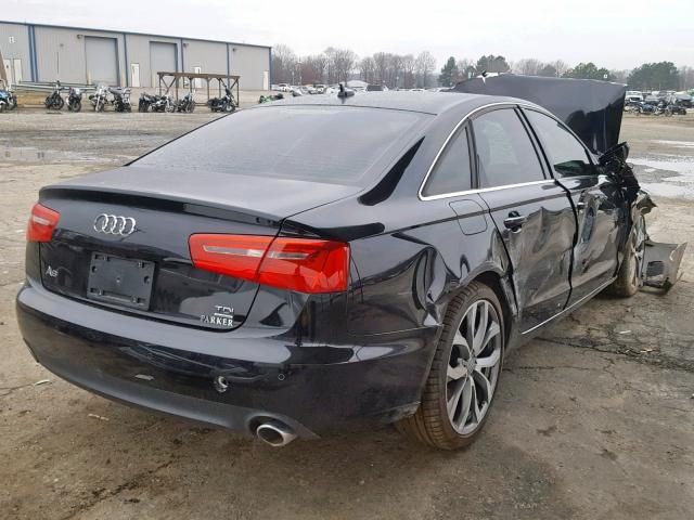 WAUFMAFC4EN085583 - 2014 AUDI A6 PREMIUM BLACK photo 4