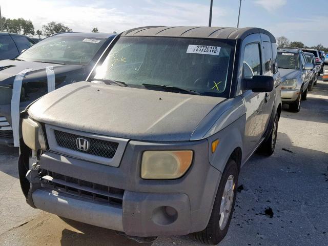 5J6YH18684L010820 - 2004 HONDA ELEMENT EX SILVER photo 2