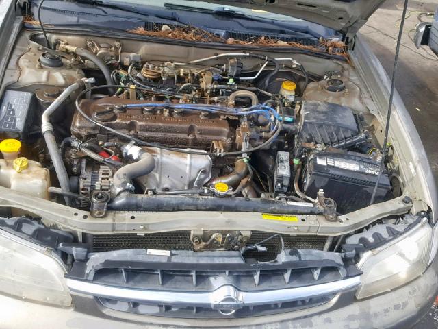 1N4DL01D1WC259412 - 1998 NISSAN ALTIMA XE GOLD photo 7