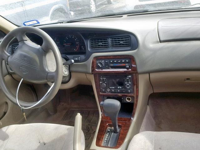 1N4DL01D1WC259412 - 1998 NISSAN ALTIMA XE GOLD photo 9