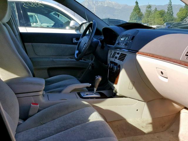 5NPEU46F66H048868 - 2006 HYUNDAI SONATA MAROON photo 5