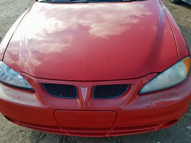 1G2NF52E44M609931 - 2004 PONTIAC GRAND AM S Կարմիր լուսանկար 7