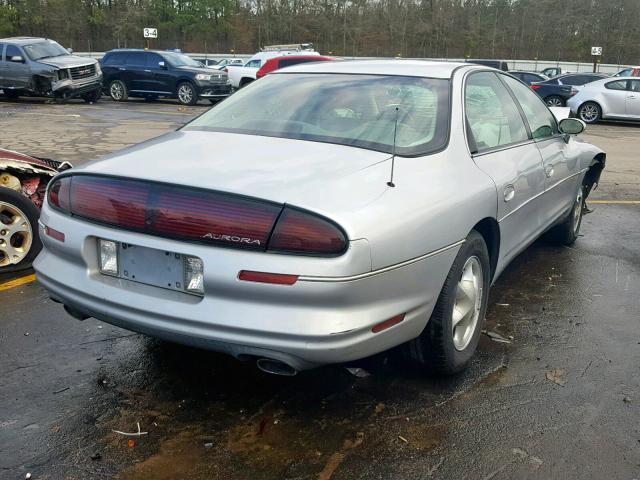 1G3GR62C0X4110015 - 1999 OLDSMOBILE AURORA SILVER photo 4