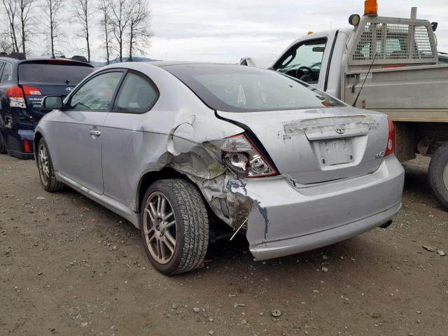 JTKDE177560136699 - 2006 TOYOTA SCION TC Gümüş foto 3