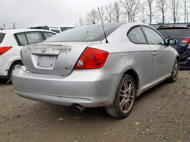 JTKDE177560136699 - 2006 TOYOTA SCION TC Gümüş foto 4