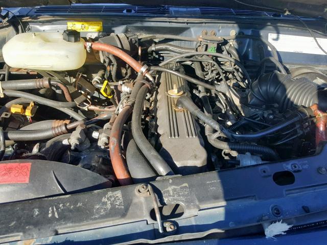 1J4FT58L7LL163500 - 1990 JEEP CHEROKEE L BLUE photo 7