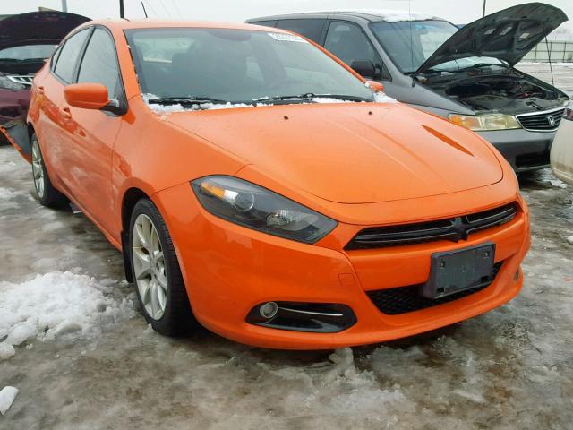 1C3CDFBA0DD317225 - 2013 DODGE DART SXT ORANGE photo 1