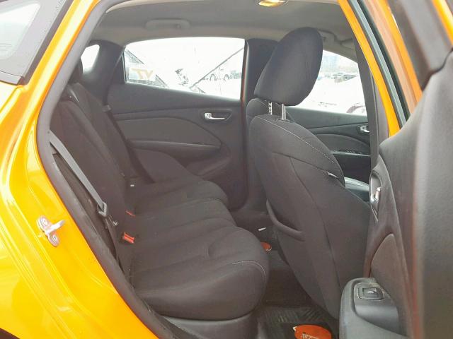 1C3CDFBA0DD317225 - 2013 DODGE DART SXT ORANGE photo 6