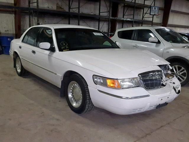 2MEFM75W2XX723590 - 1999 MERCURY GRAND MARQ WHITE photo 1