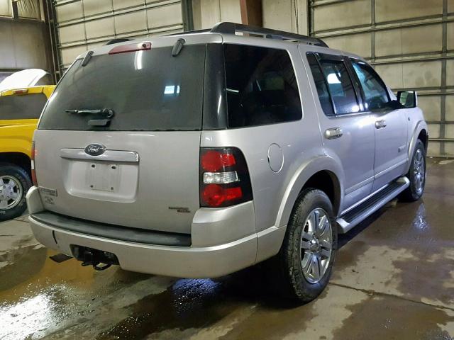 1FMEU75847UB83239 - 2007 FORD EXPLORER L SILVER photo 4