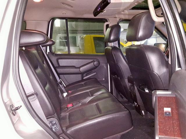 1FMEU75847UB83239 - 2007 FORD EXPLORER L SILVER photo 6